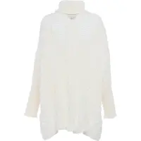 Faina Pullover branco lã