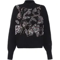 Faina Pullover bronze / preto / prata