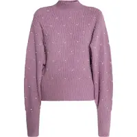 Faina Pullover 'Caneva' malva / branco pérola