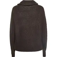 Usha Pullover castanho escuro
