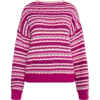 IZIA Pullover rosa / preto / branco