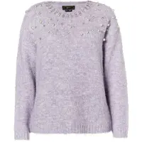 Faina Pullover 'Koosh' lilás / transparente / branco pérola