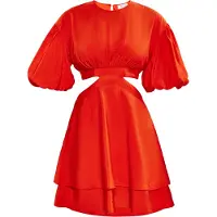 IZIA Vestido de verão laranja