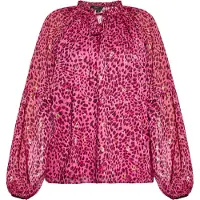 Faina Blusa ouro / rosa / merlot