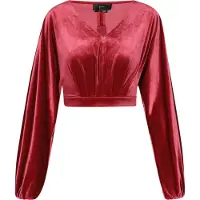 Faina Blusa rosa escuro
