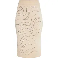 Usha Saia creme / prata