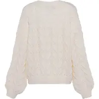 Faina Pullover branco lã