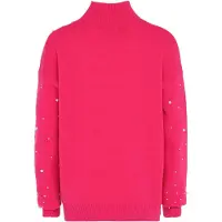 Faina Pullover rosa / branco