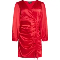 Faina Vestido de cocktail vermelho