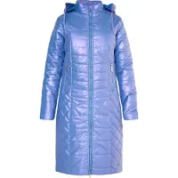 Faina Sobretudo de inverno roxo