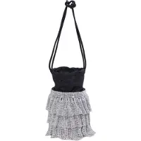 FELIPA Mala de bolsa azul noturno / prata