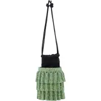 Faina Mala de bolsa kiwi / preto