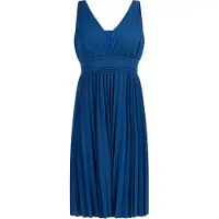 Faina Vestido de cocktail azul escuro