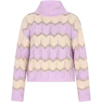 IZIA Pullover nude / bege escuro / lavanda