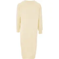 RISA Vestido de malha branco lã