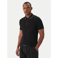Armani Exchange para homem. XM001285AF10366UC001 Pólo ideal (S), Preto, Casual, Algodão, Manga curta