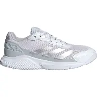 Adidas Sapatilha de desporto 'Courtquick Padel' cinzento / cinzento-prateado / branco