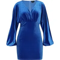 Faina Vestido de cocktail navy