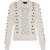 Faina Pullover branco lã
