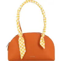 FELIPA Mala de ombro amarelo / laranja escuro / branco