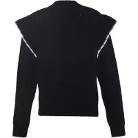 Faina Pullover preto / branco