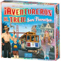 Asmodee Jogo De Tabuleiro Aventureros Al Tren San Francisco Versão Em Espanhol