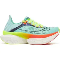 Saucony - Sapatilhas corrida - Endorphin Elite 2 Splash/Fire para Unissexo - Tamanho 42.5 - Azul