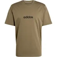Adidas Camiseta De Manga Curta Essentials Linear Single Jersey