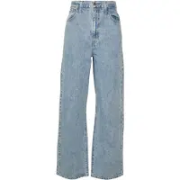 Levi's Calças de ganga 'High Waisted Straight' azul claro