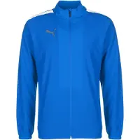 Puma Casaco de treino 'TeamLIGA' azul / cinzento / branco