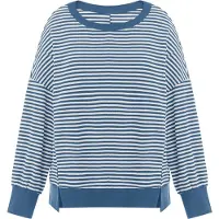 Imily Bela Sweatshirt azul / branco