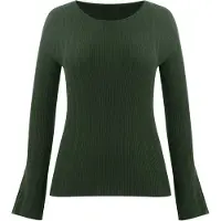 Imily Bela Pullover verde escuro