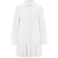 Imily Bela Vestidos camiseiros branco