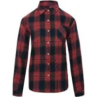 Imily Bela Blusa vermelho / preto