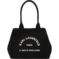 Karl Lagerfeld Shopper preto / branco