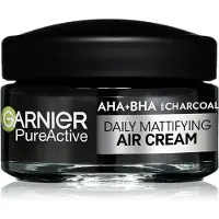 Garnier Creme de Rosto Matificante Aha + Bha Carvão Pure Active (Creme Matificante Diário Air) 50 Ml