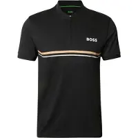 BOSS para homem. 50554545 Polo Toc preto (M), Esportivo, Multisport, Poliéster, Manga curta