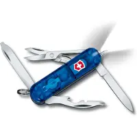 Victorinox Midnite Manager azul transparente 0.6366.T2 canivete suiço