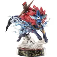 First 4 figures Okami Oki Forma De Lobo Edição Padrão