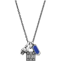 Police da uomo steel Collana con pendants Rock Rebel PEJGN2009011