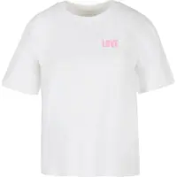 Miss Tee Camisa 'All We Need Is Love' branco