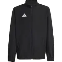 Adidas Casaco de treino em moletão 'Entrada26' preto / branco