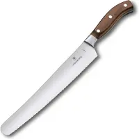 Victorinox Grand Maître Bread and Pastry Knife 7.7430.26G, madeira de ácer, faca para pão, 26 cm