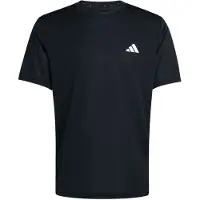 Adidas Camisa funcionais 'Essentials' preto / branco