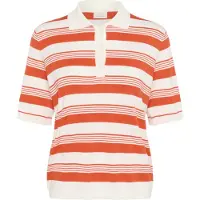 Kaffe Pullover 'KALizza' lagosta / branco