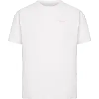 Mister tee Camisa 'Trust Your Heart' cor-de-rosa / branco