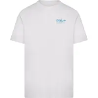 Mister tee Camisa 'Limoni And Spritz' turquesa / amarelo escuro / verde / branco