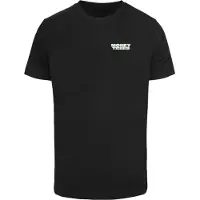 Mister tee Camisa 'Money Trees' verde claro / preto / branco