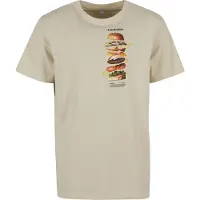 Mister tee Camiseta De Manga Curta A Burger