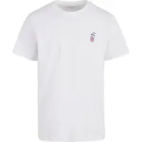 Mister tee Camisa 'Good Vibes Drink' lavanda / rosa escuro / branco